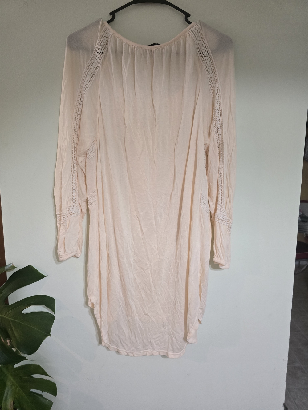 Lucky Brand Cream Tassel Peasant Tunic - Picture 4 of 6